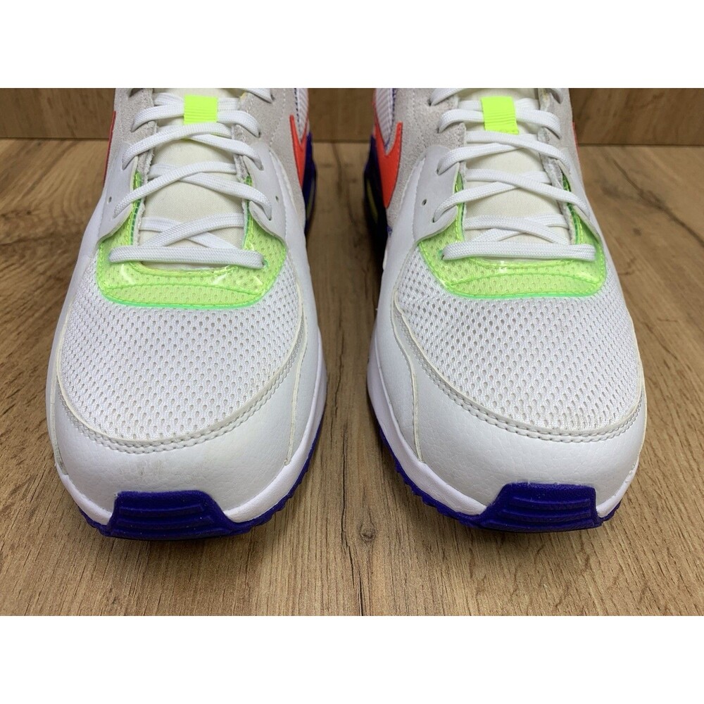 Nike Air Max Excee White Indigo Burst Volt Bright Crimson Men's Size 10 DD2985-1 - Picture 6 of 12